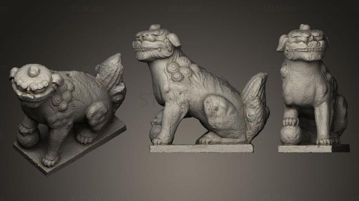 3D модель Китайская собака (STL)